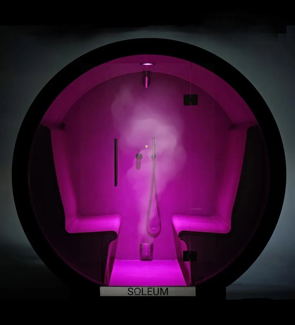 Parní lázeň 2 Parní lázeň a inhalační kabina pro venkovní použití