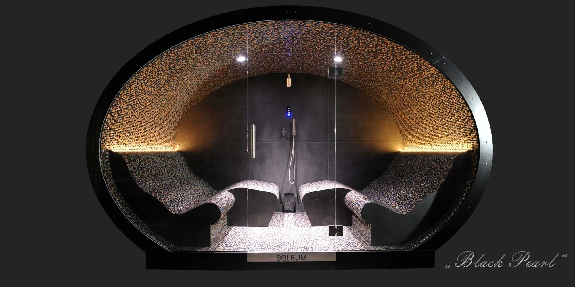 vanjska sauna SOLEUM ELLIPSE 1 vanjska sauna