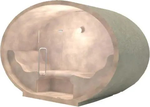 Meeresklimakabine-Ellipse Inhalationskabine für Außenbereich