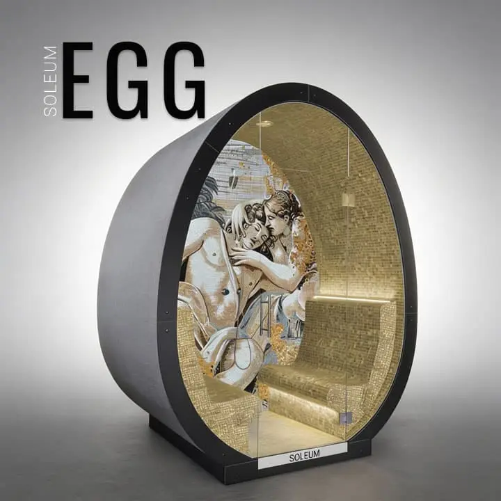 SICIS Design Art-SPA 1 Premium Dampfbad SOLEUM DESIGN-Egg