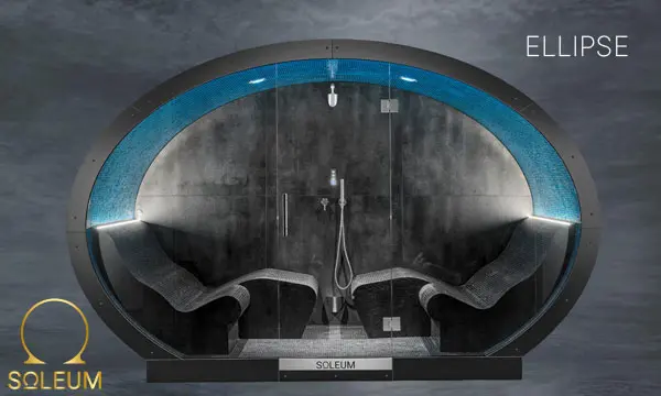  SOLEUM ELLIPSE bagno di vapore all'aperto