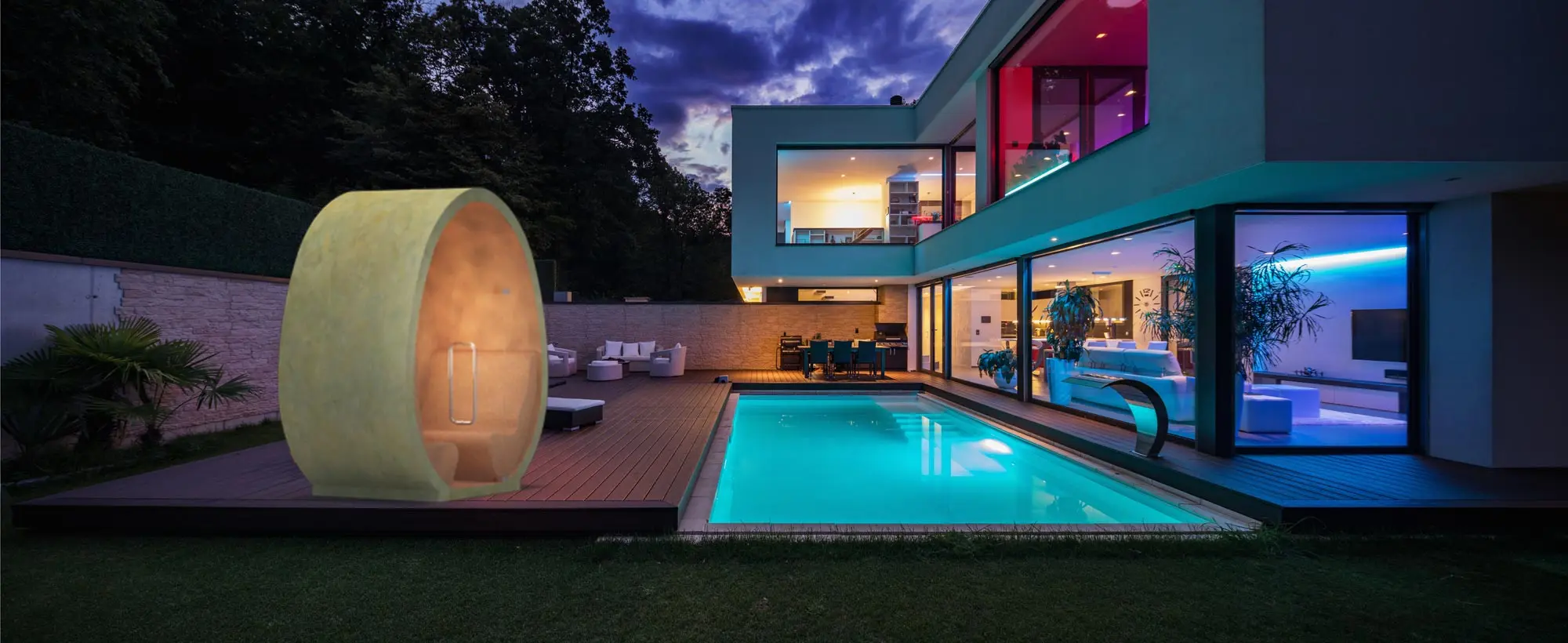 Морская климатическая кабина EGG 1 Морская климатическая кабина EGG