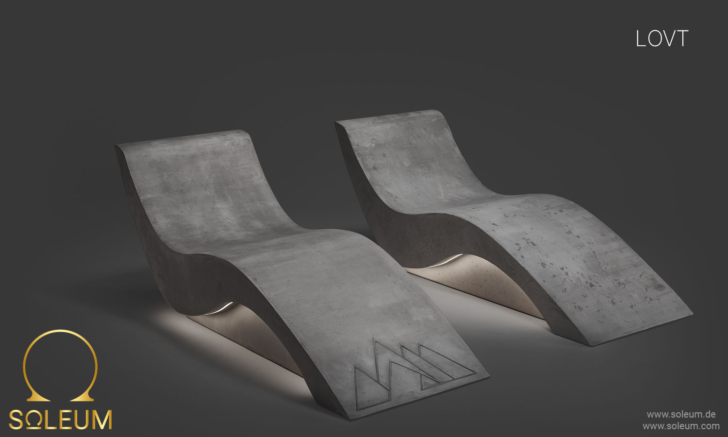 Vyhřívaná lehátka 15 SOLEUM-Waermeliege