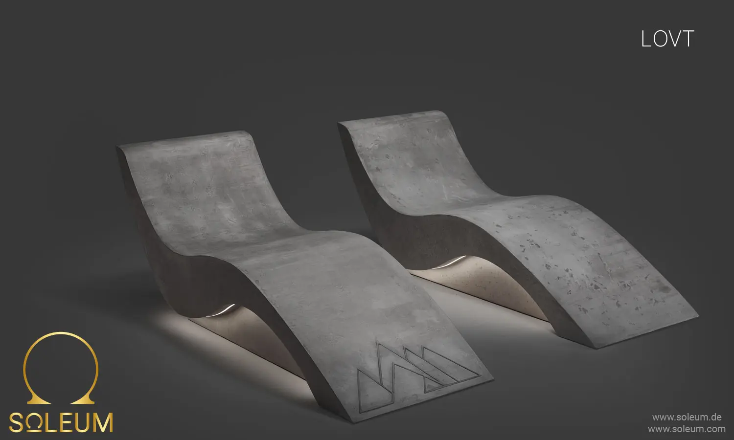 Chaises longues chauffantes 16 SOLEUM-Waermeliege