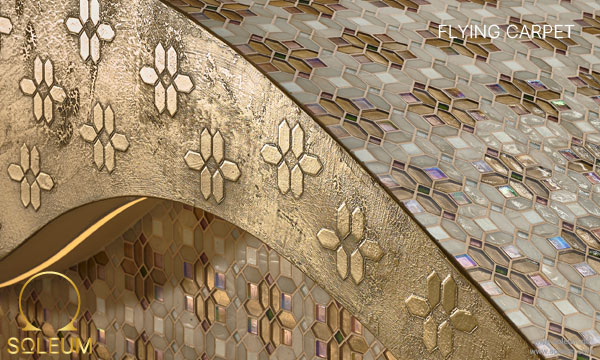 Vyhřívaná lehátka 35 SOLEUM-Waermeliege-Flying-Carpet-Coating