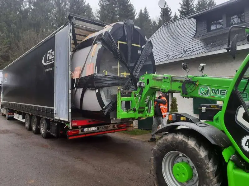 Dampfsauna_Aussenbereich-1 Transport Aussendmpfbad Meeresklimakabine von SOLEUM