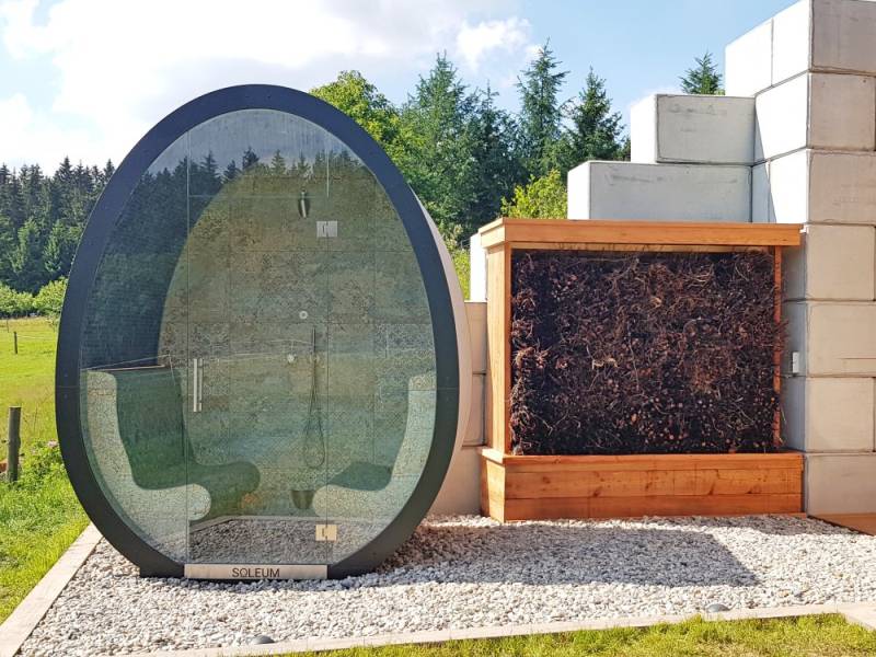 Geruchsfreies Outdoor-Urinal Mit Deckel – Wandmontierbar Für Zuhause, Camping, Garage & Co.