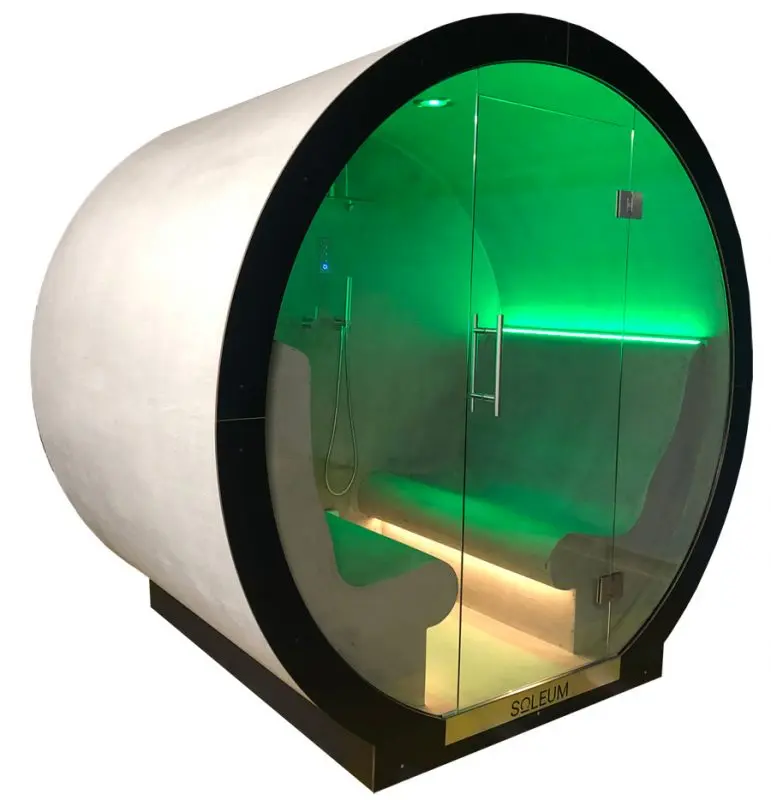 Outdoor-wellness-München Outdoor wellness sea climate cabin thalassotherapy roof terrace