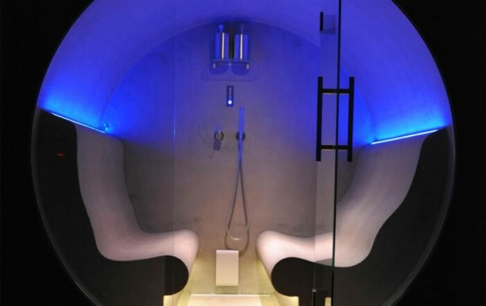 Baño de vapor al aire libre OMEGA 9 SOLEUM-SPA-Thalassotherapiekabine