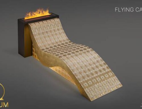 Luxe verwarmd ligbed FLYING CARPET