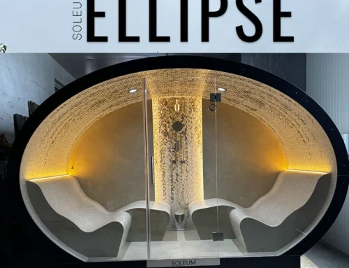 Luxus-Dampfbad-Aussenbereich