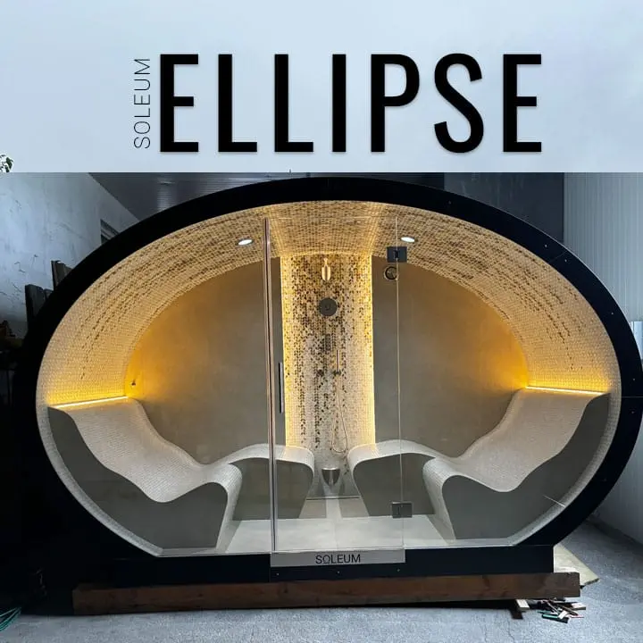 Baño de vapor de lujo en la zona exterior 4 Baño de vapor de lujo para exteriores