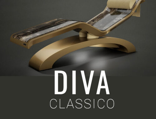 beheizte Marmorliege DIVA Classico