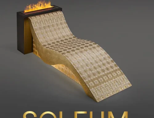 Luxusní vyhřívané lehátko Fliegender Terppich