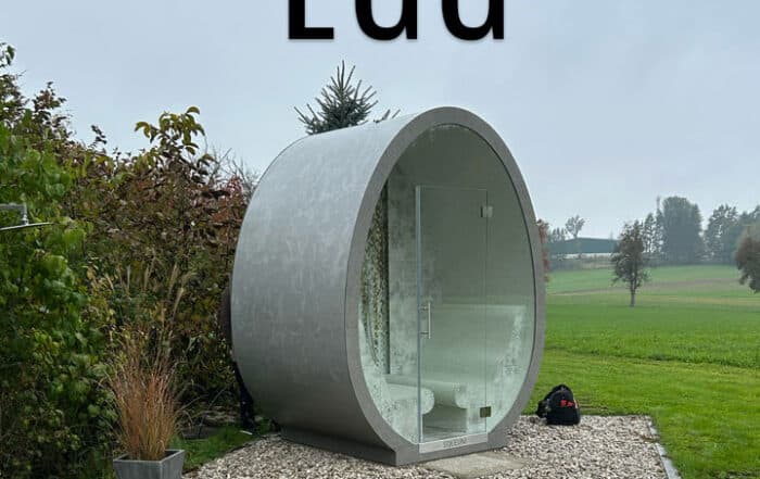 Camera con Clima Marino EGG 11 Bagno di vapore esterno SOLEUM EGG