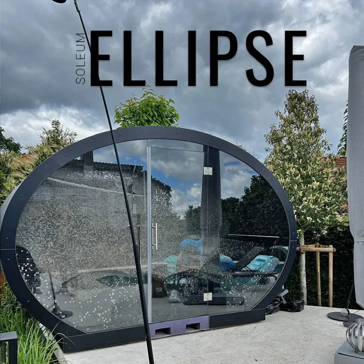 Prémiová venkovní parní lázeň ELLIPSE 2 Prémiová venkovní parní lázeň ELLIPSE