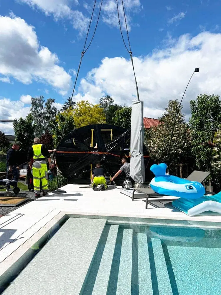 Premium-Dampfbad-ELLIPSE-bei-pool_3 Premium Dampfbad ELLIPSE von SOLEUM