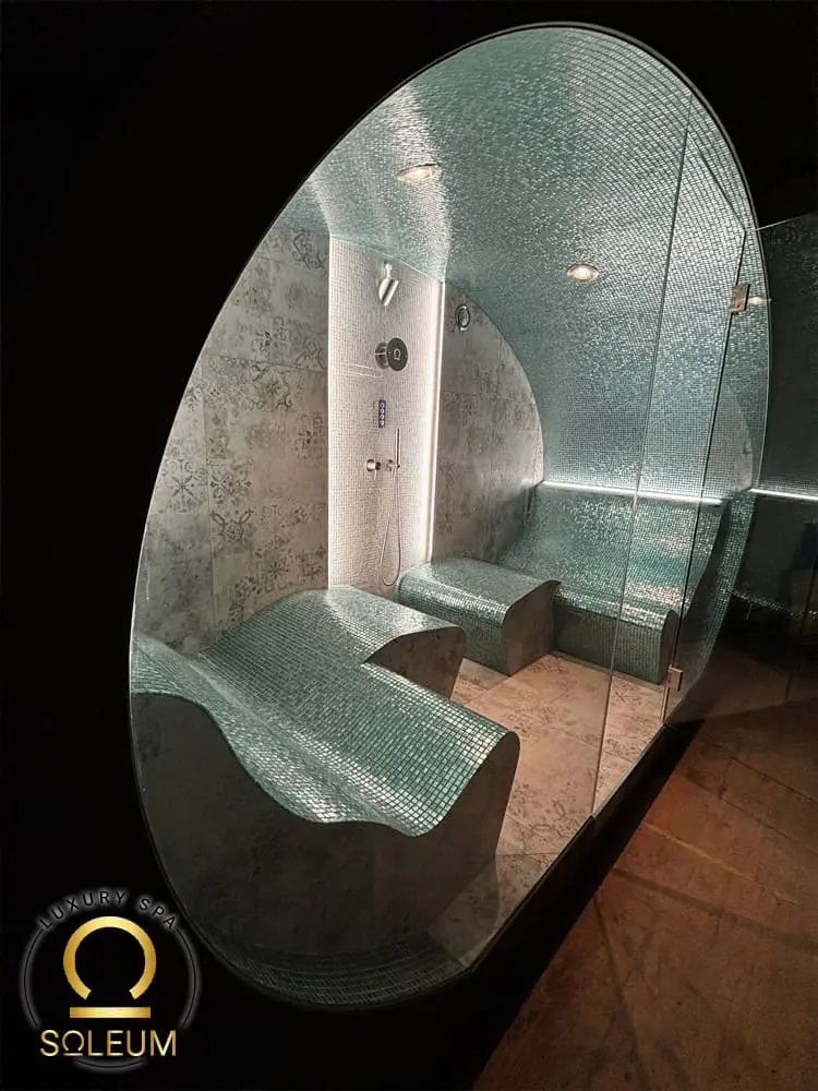 Venkovní parní lázeň Premium ultra-luxus 2 Parní sauna Premium pro luxusní zahradu