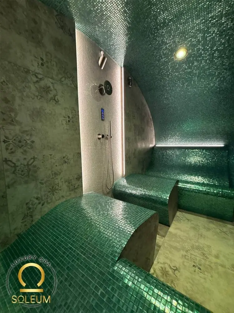 Venkovní parní lázeň Premium ultra-luxus 3 Parní kabina Premium pro luxusní terasu