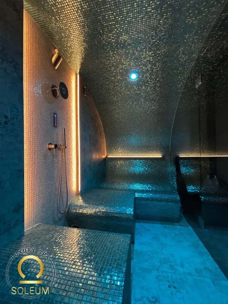 Venkovní parní lázeň Premium-Ultraluxury-4 Luxusní parní lázeň na zahradu - venkovní wellness