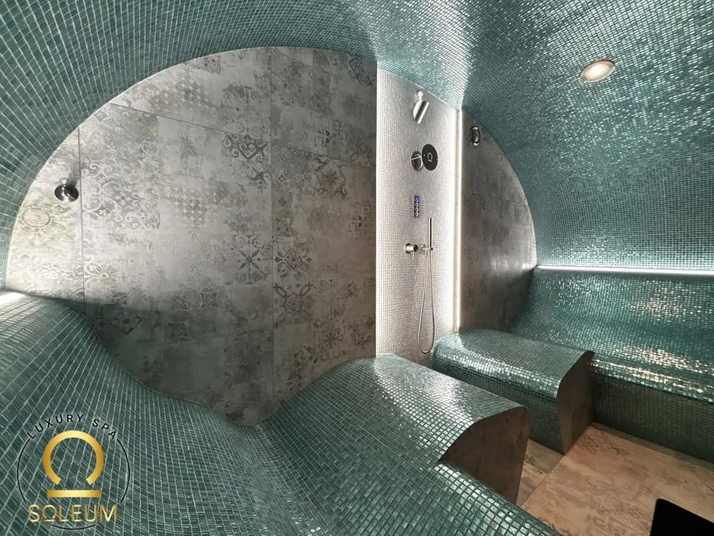 Venkovní parní lázeň Premium-Ultraluxus-7 Parní kabina Premium pro zákazníky ULHN