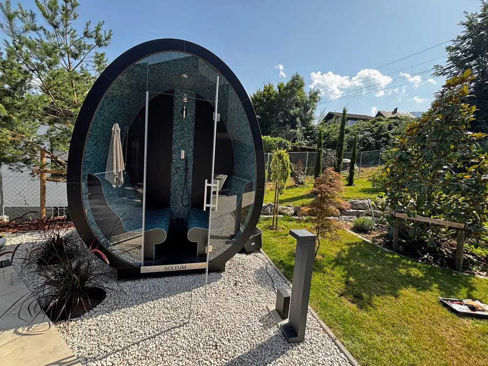 SOLEUM-EGG-Outdoor-Wellness-5 Designová parní lázeň pro venkovní použití