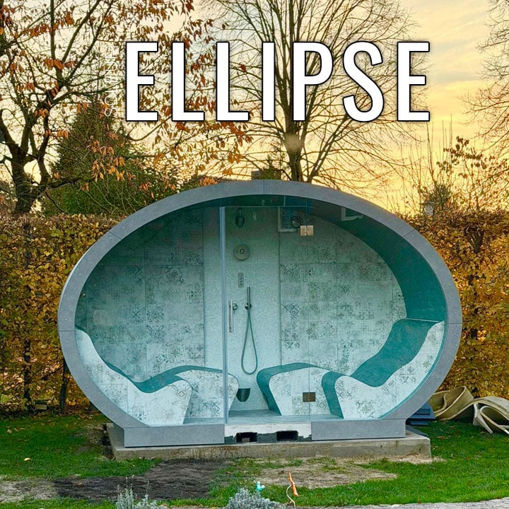 Premium Dampfkabine für den Luxusgarten