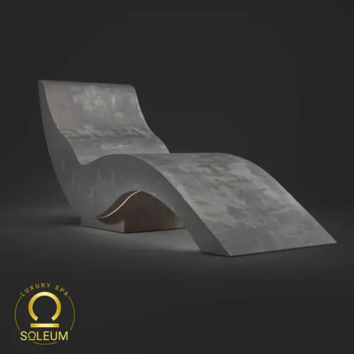 Betonoptikliege LOVT mit fugenloser Beschichtung