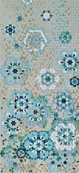 SICIS Design heated lounger SALICE GOLD 45 SICIS-Heated-Design-Lounger-Proserpina-Aquamarina