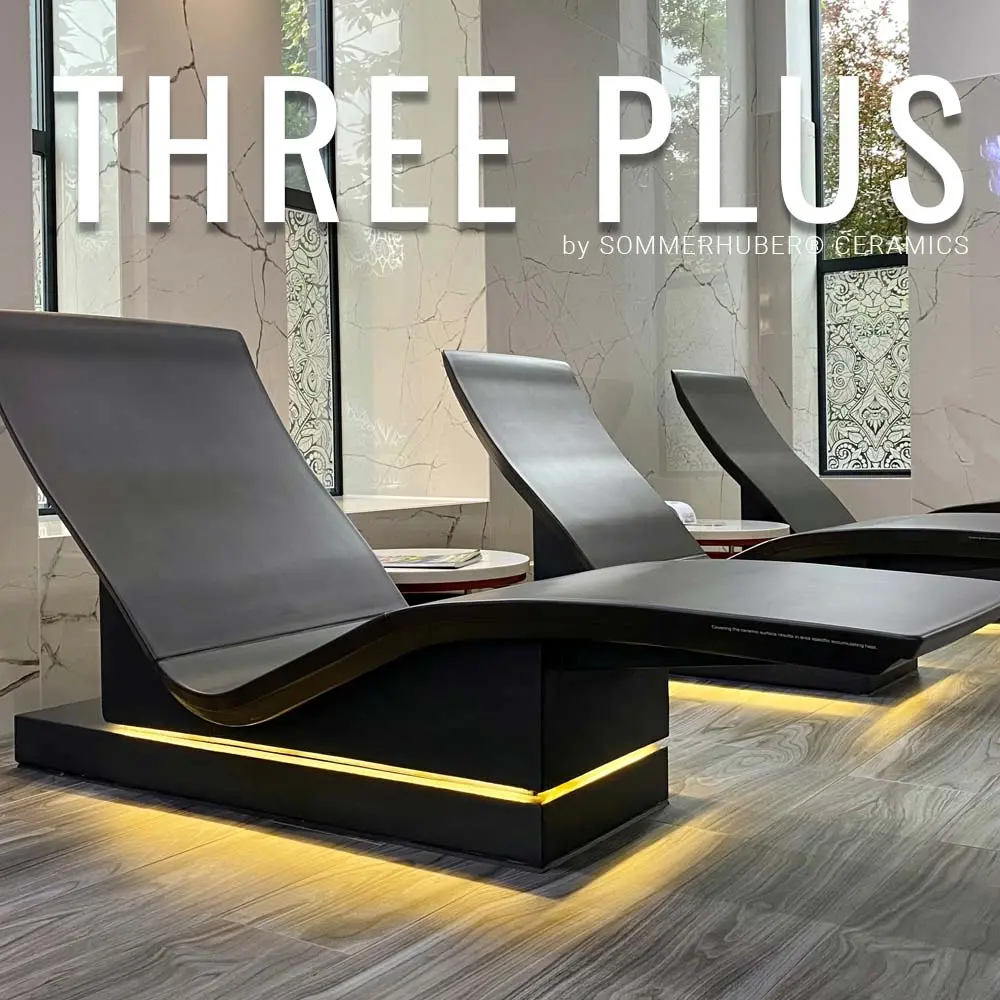 Lettino SPA riscaldato THREE Plus 1 Lettino SPA riscaldato THREE PLUS