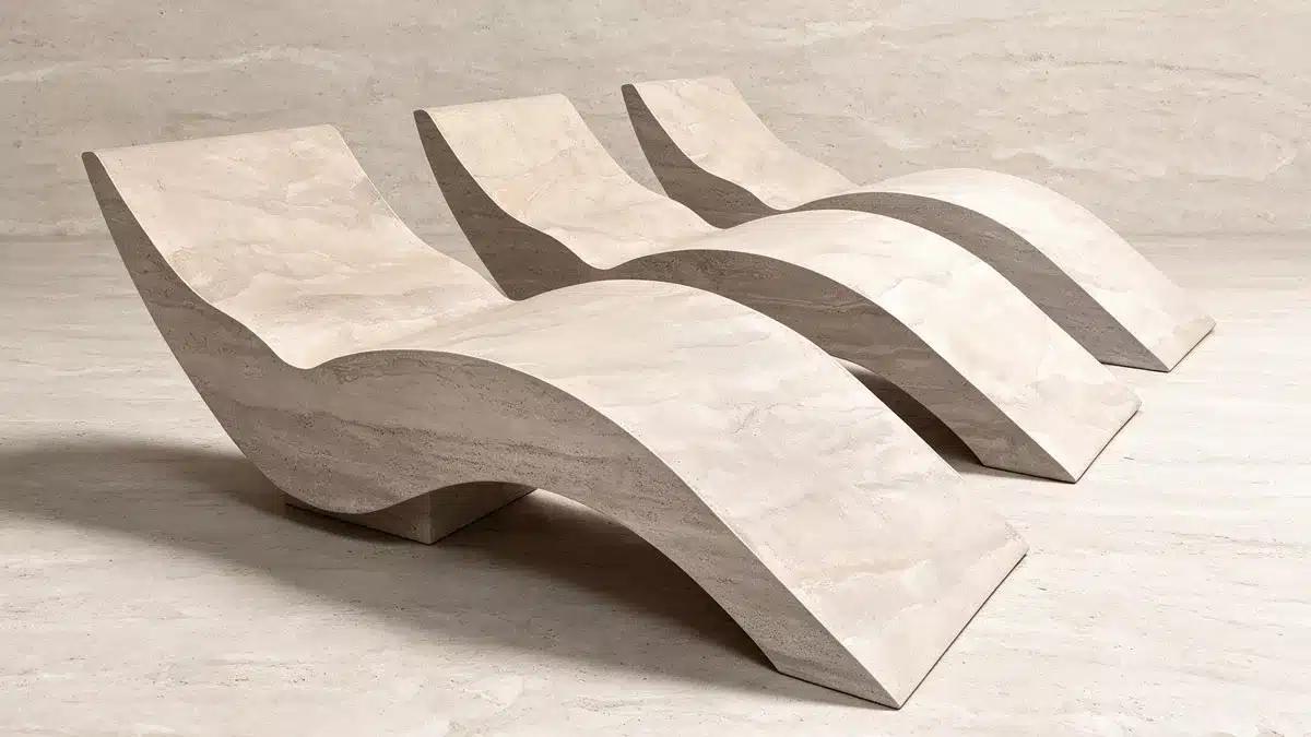 Original Travertino Stone Texture - SOLEUM Authentic Material Inspiration